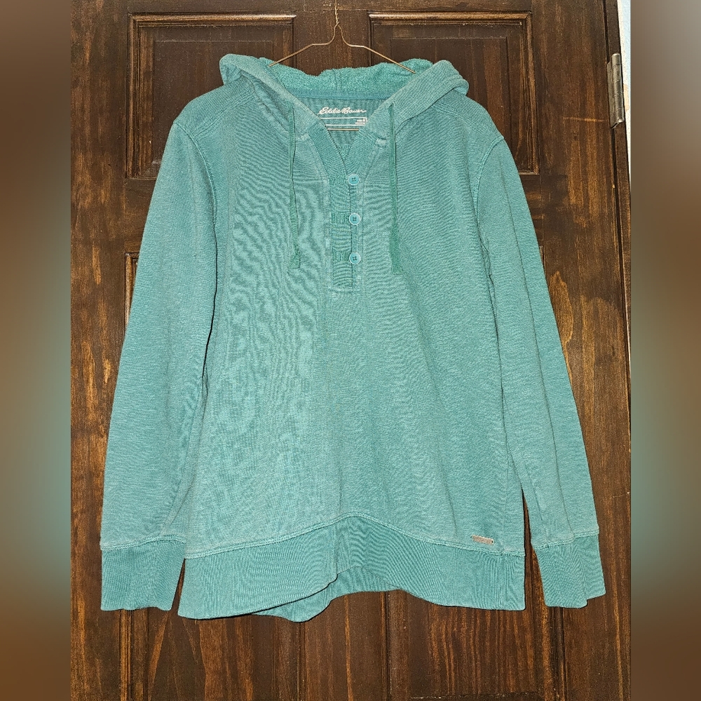 Eddie Bauer Button Sweatshirt